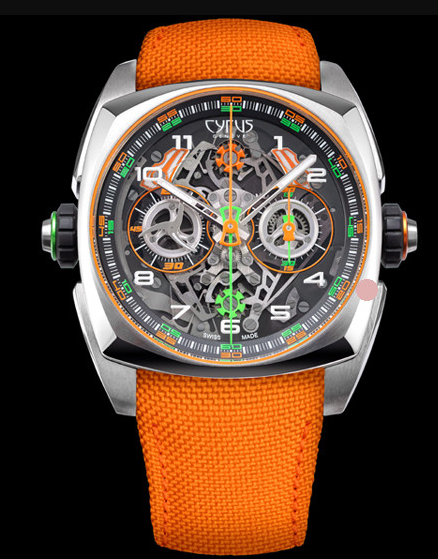 Cyrus klepcys dice saffron 539.508.TT.C Replica Watch